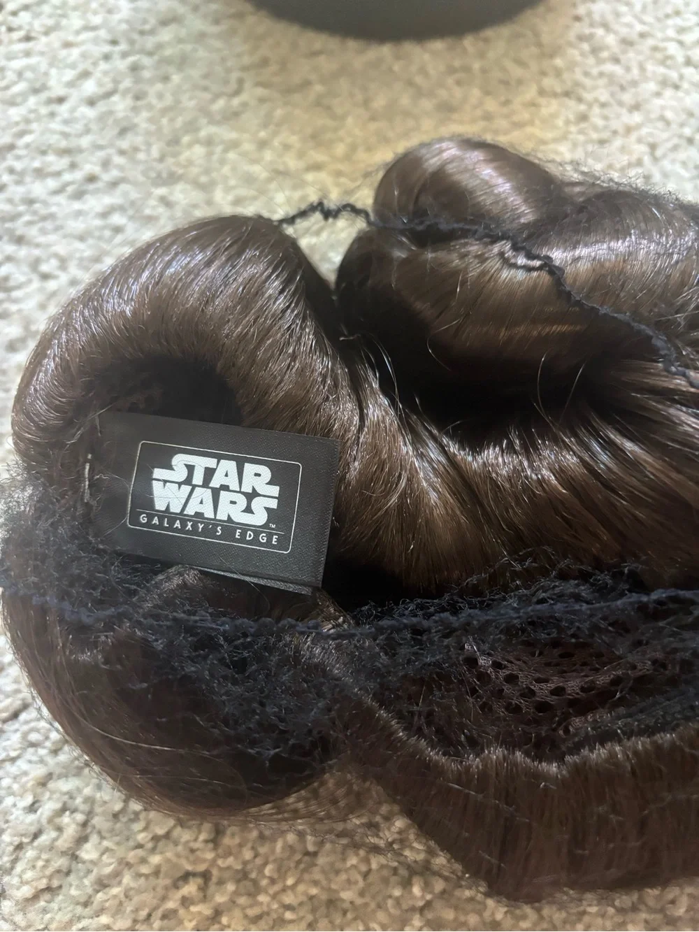 Girls Princess Leia Star Wars wig